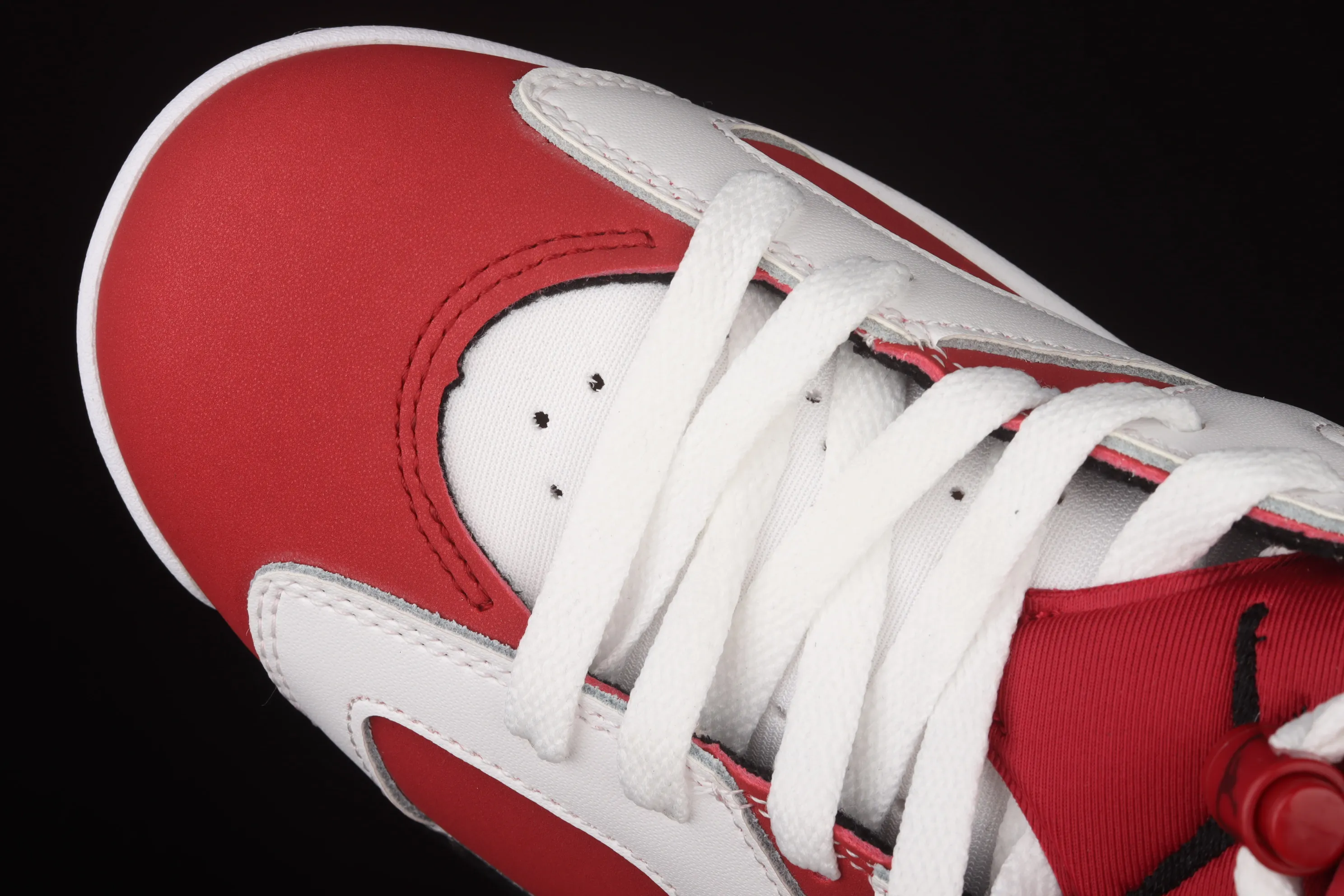All categories Air Jordan Jordan series basketball shoes Air Jordan 6 G version Air Jordan "Carmine" AJ6 Joe 6 Rouge White and Red 2021 replica high-top basketball shoes CT8529-106